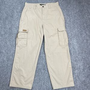 CC Filson Cargo Pants Mens Size 34x27 Khaki Beige Utility Outdoor Hiking